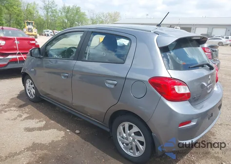 2017 Mitsubishi Mirage Se z USA, uszkodzony, nr VIN ML32A4HJ3HH010077